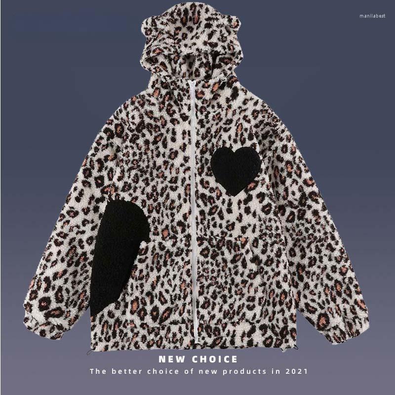 Men's Down Lambswool Parkas Men Retro Furry Leopard Heart-shaped Patch Thick Warm Coat Mens Streetwear Harajuku Hip Hop Winter Coats Couple, Brown
Men's Down Lambswool Parkas Men Retro Furry Leopard Heart-shaped Patch Thick Warm Coat Mens Streetwear Harajuku Hip Hop Winter Coats Couple, Brown