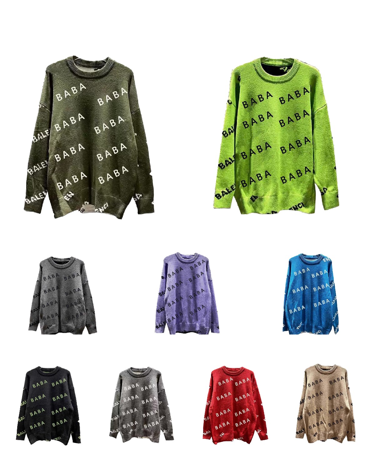 2022 Autumn Winter Women Designer Balenciagas Sweater Balenciga Keep Warm Pullovers Balencai Sweater with Letters Sweaters Long Clothes, I need look other product
2022 Autumn Winter Women Designer Balenciagas Sweater Balenciga Keep Warm Pullovers Balencai Sweater with Letters Sweaters Long Clothes, I need look other product