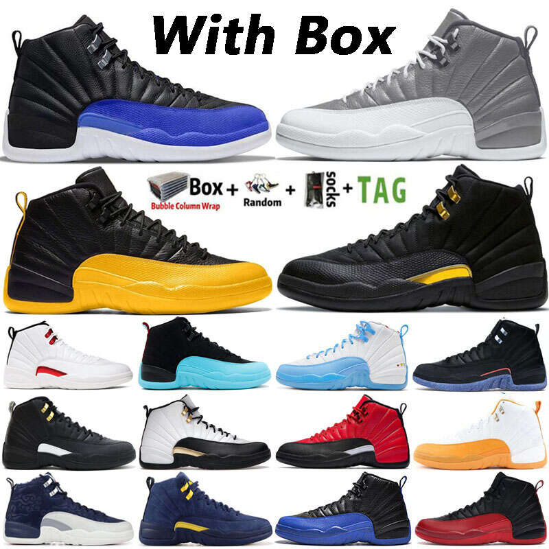 2022 With Box Jumpman 12 Mens Basketball Shoes High OG 12s Hyper Royal Stealth Black Taxi University Gold Game Dark Trainers Sports, 35
2022 With Box Jumpman 12 Mens Basketball Shoes High OG 12s Hyper Royal Stealth Black Taxi University Gold Game Dark Trainers Sports, 35