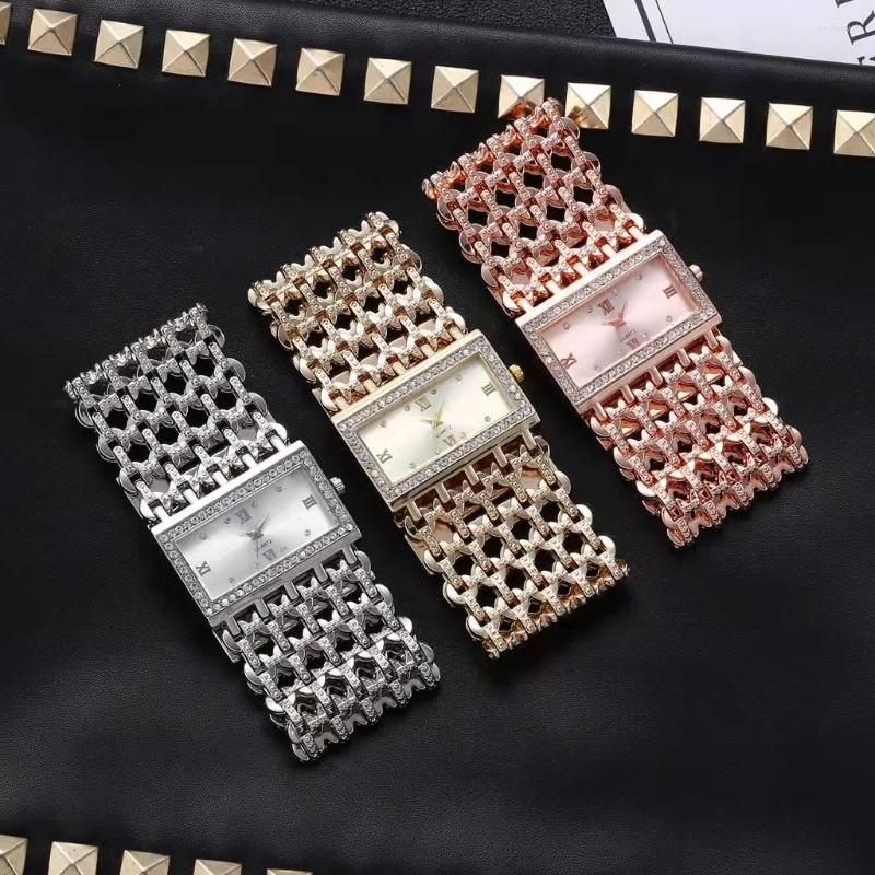 Wristwatches Watches For Women Ladies Daimond Gold Sliver Square Bling Hip Hop Luxury Fashion Simple Watch
Wristwatches Watches For Women Ladies Daimond Gold Sliver Square Bling Hip Hop Luxury Fashion Simple Watch