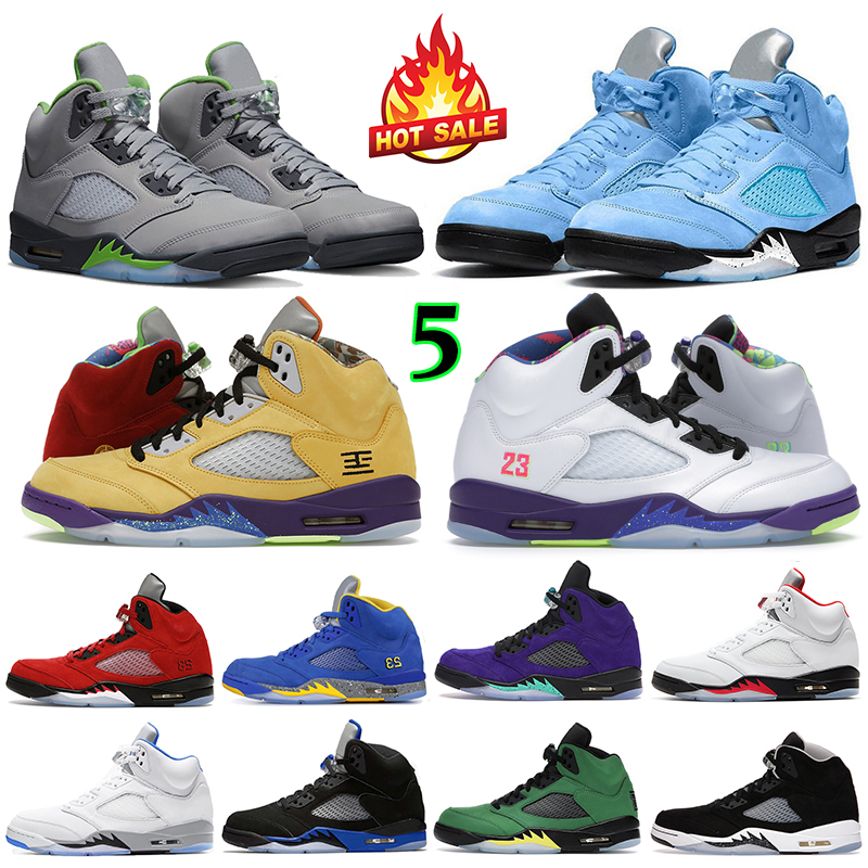 Jumpman 5 Men Basketball Shoes 5s Oreo UNC Fire Red Concord Racer Blue Metallic Green Bean Anthracite Alternate Bel White Cement Aqua Mens Outdoor Sports Sneakers
Jumpman 5 Men Basketball Shoes 5s Oreo UNC Fire Red Concord Racer Blue Metallic Green Bean Anthracite Alternate Bel White Cement Aqua Mens Outdoor Sports Sneakers