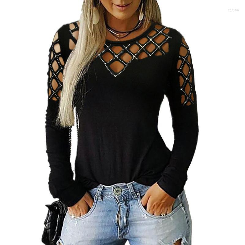 Women' Blouses Women' & Shirts Elegant Hollow Out Blouse Women Autumn Winter Long-sleeved Tops Drill Cotton Blend Top Casual Fall, Black
Women' Blouses Women' & Shirts Elegant Hollow Out Blouse Women Autumn Winter Long-sleeved Tops Drill Cotton Blend Top Casual Fall, Black