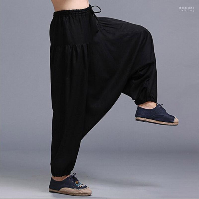 Men's Pants -XL Fashion Natural Linen Harem Men'S Casual Trousers Elastic Waist Chino Pantalones Black Dance Bloomers
Men's Pants -XL Fashion Natural Linen Harem Men'S Casual Trousers Elastic Waist Chino Pantalones Black Dance Bloomers