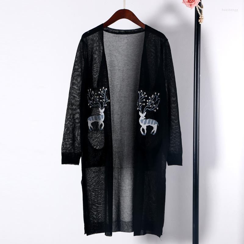 Women's Knits Summer Linen Cardigans Office 2022 Lady V-neck Long Sleeve Embroidery Animal Thin Sweater Women CDDM-601-1934 Women's &
Women's Knits Summer Linen Cardigans Office 2022 Lady V-neck Long Sleeve Embroidery Animal Thin Sweater Women CDDM-601-1934 Women's &