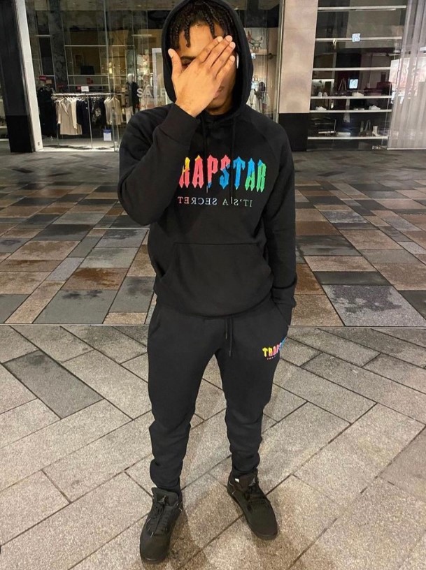 Tracksuits Men' Sportswear Trapstar Embroidery Suits Men Sports Hoodie Jogging Casual SweatPants For MenMen' UK3J, Grey suit
Tracksuits Men' Sportswear Trapstar Embroidery Suits Men Sports Hoodie Jogging Casual SweatPants For MenMen' UK3J, Grey suit