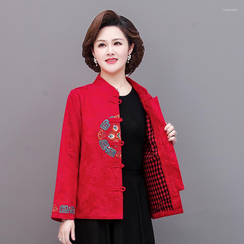 Ethnic Clothing Traditional Chinese Style Spring Autumn Women Cotton Retro Printed Jackets Cardigan Outerwear Coat Tops Oriental
Ethnic Clothing Traditional Chinese Style Spring Autumn Women Cotton Retro Printed Jackets Cardigan Outerwear Coat Tops Oriental