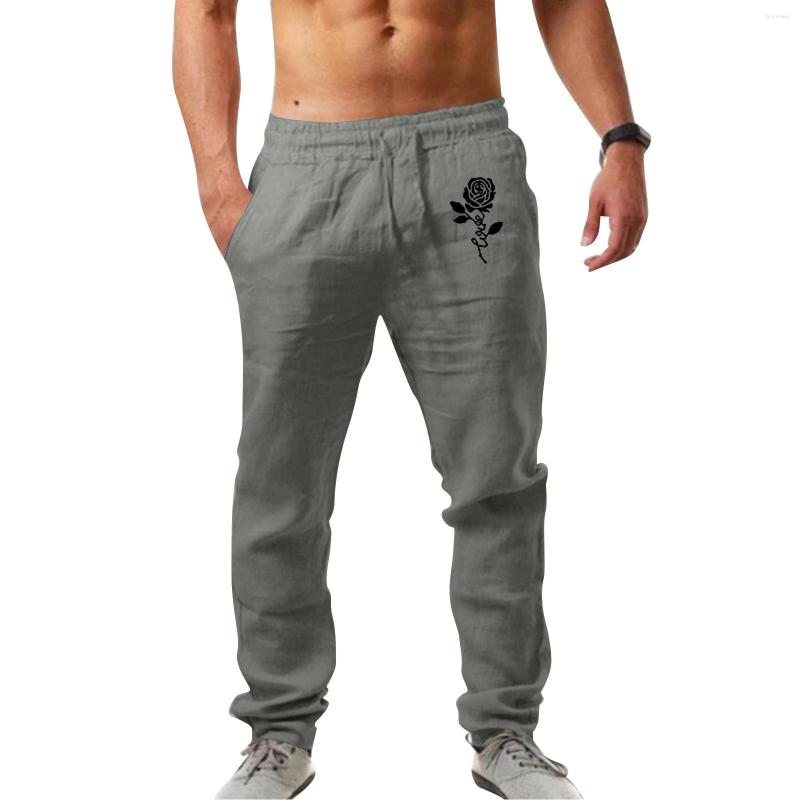 Men's Pants Mens Fashion Casual Printed Linen Pocket Lace Up Large Size Comfortable Slip, Beige
Men's Pants Mens Fashion Casual Printed Linen Pocket Lace Up Large Size Comfortable Slip, Beige