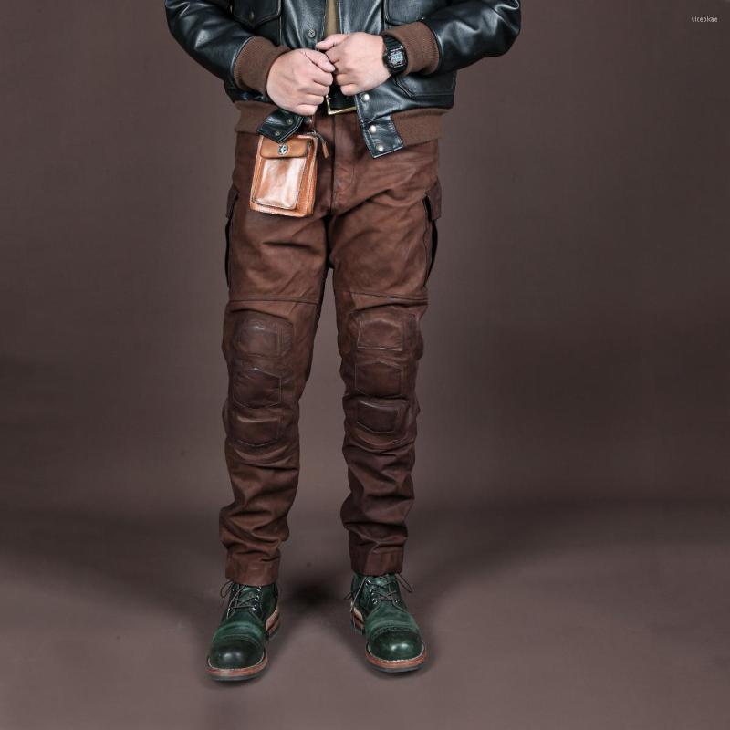 Men's Pants SDP880 RockCanRoll 1mm USA Genuine Cow Leather Motorcycle Vintage Heavy Durable Stylish Cowhide Rider Trousers, Picture shown
Men's Pants SDP880 RockCanRoll 1mm USA Genuine Cow Leather Motorcycle Vintage Heavy Durable Stylish Cowhide Rider Trousers, Picture shown