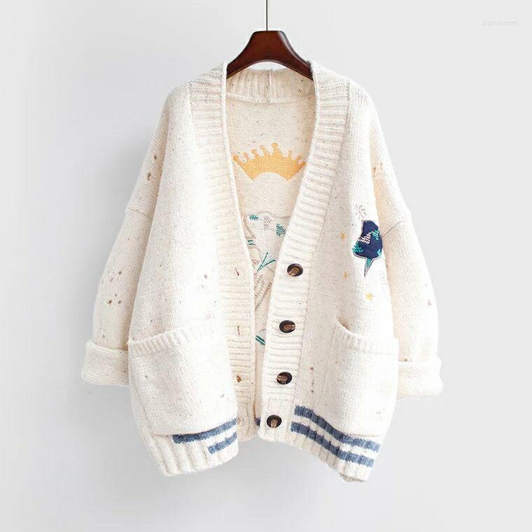 Women' Knits 2022 Spring Jacket Female Korean Loose Student Long Knitted Cardigan Lazy Wind Sweater, Black
Women' Knits 2022 Spring Jacket Female Korean Loose Student Long Knitted Cardigan Lazy Wind Sweater, Black