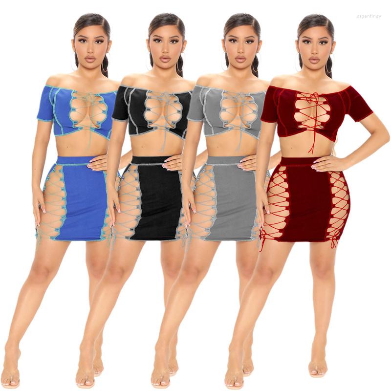 Women' Tracksuits Women Summer Print Crop Top And Mini Skirt Set Casual Lace Up 2 Pieces Clothes Suit, Black
Women' Tracksuits Women Summer Print Crop Top And Mini Skirt Set Casual Lace Up 2 Pieces Clothes Suit, Black