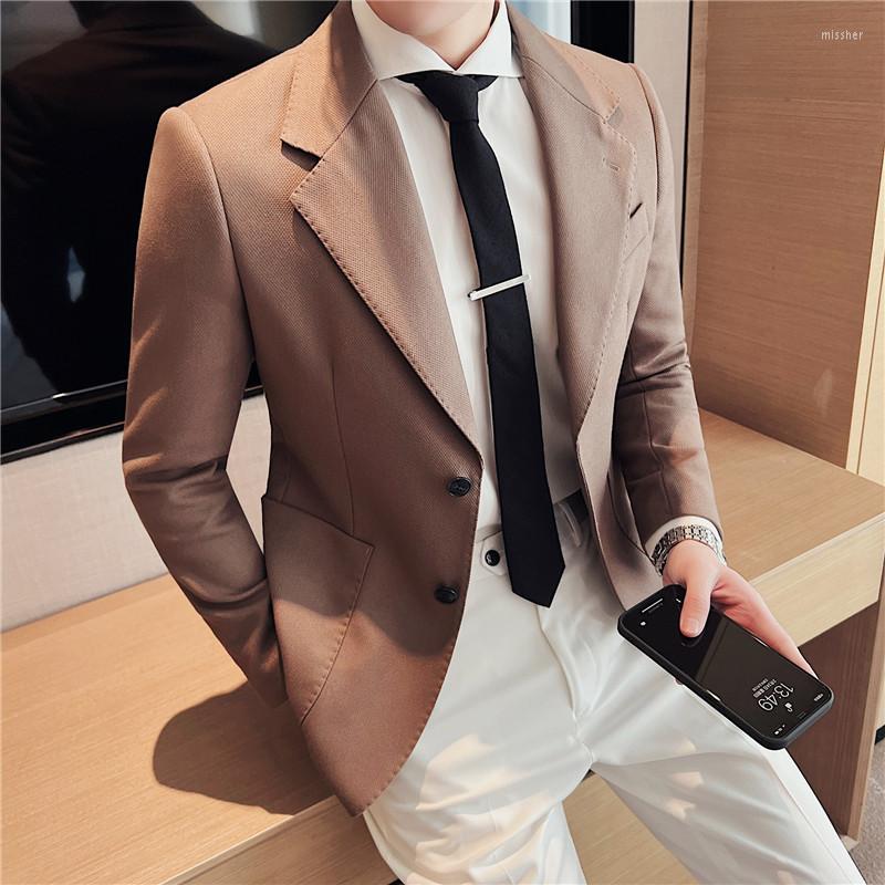 Men's Suits British Style Men Business Casual Blazer Fashion Big V Collar Slim Fit Suit Jacket Homme Groom Wedding Party Social Dress, Black
Men's Suits British Style Men Business Casual Blazer Fashion Big V Collar Slim Fit Suit Jacket Homme Groom Wedding Party Social Dress, Black