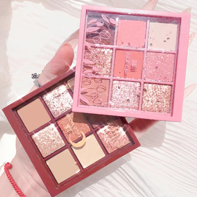 Eye Shadow Makeup 9 Colors Shimmer Shiny Eyeshadow Palette Waterproof Longlasting Glitter Diamond Pigment Powder Cosmetic, 07
Eye Shadow Makeup 9 Colors Shimmer Shiny Eyeshadow Palette Waterproof Longlasting Glitter Diamond Pigment Powder Cosmetic, 07