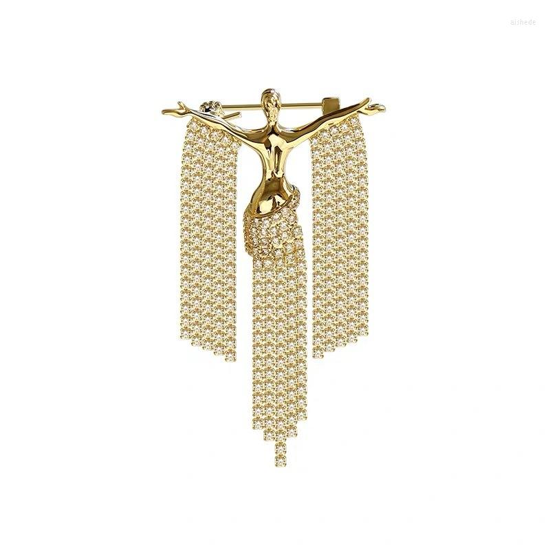 Brooches Elegant Goddess Crystal Rhinestone Chain Tassel Gorgeous Luxury Corsage Coat Pin Decoration Jewelry Women Accessories
Brooches Elegant Goddess Crystal Rhinestone Chain Tassel Gorgeous Luxury Corsage Coat Pin Decoration Jewelry Women Accessories