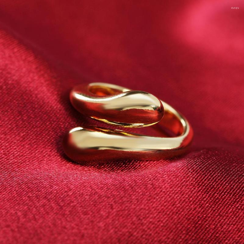 Cluster Rings 18K Gold Charm 925 Sterling Silver For Women Water Droplets Adjustable Size Fashion Party Gift Engagement Wedding Jewelry
Cluster Rings 18K Gold Charm 925 Sterling Silver For Women Water Droplets Adjustable Size Fashion Party Gift Engagement Wedding Jewelry
