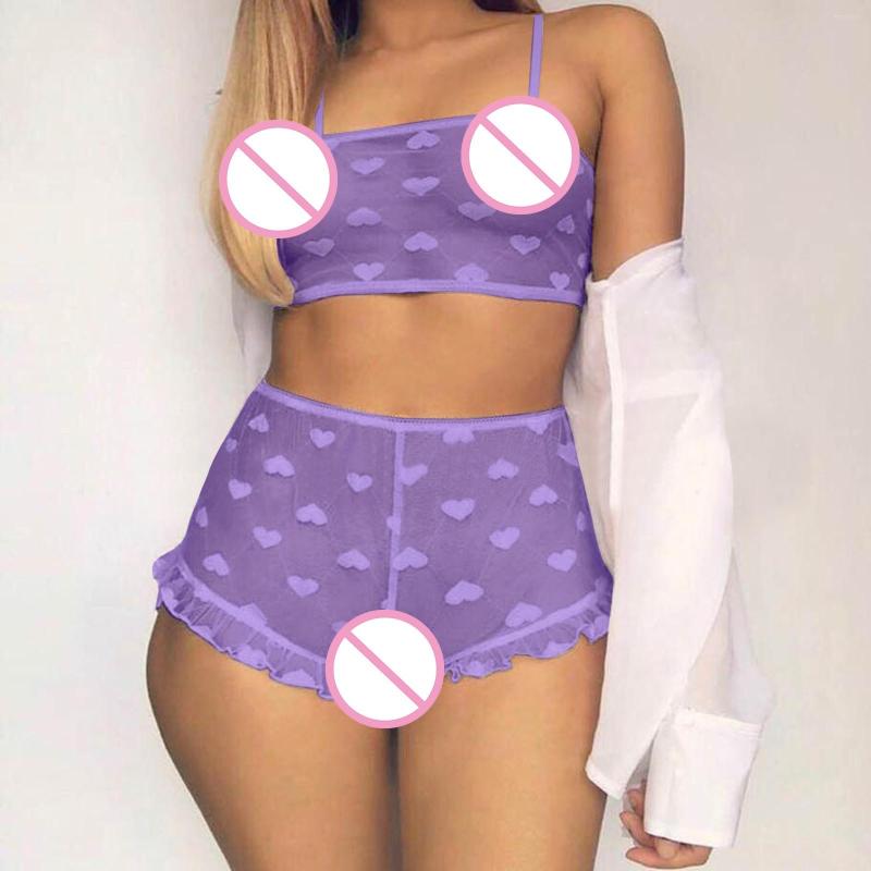 Women' Sleepwear Strapless Bra For Women Lace Sexy Lingerie Nightwear Babydoll G String Underwear Set Vs Medium, Purple
Women' Sleepwear Strapless Bra For Women Lace Sexy Lingerie Nightwear Babydoll G String Underwear Set Vs Medium, Purple