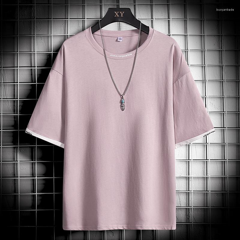 Men' T Shirts Men' Short T-Shirt 2022 Summer Trend Fake Two Causal Tops Streetwear Loose Tee Oversize Pullover Sport Blouses Male, Black
Men' T Shirts Men' Short T-Shirt 2022 Summer Trend Fake Two Causal Tops Streetwear Loose Tee Oversize Pullover Sport Blouses Male, Black