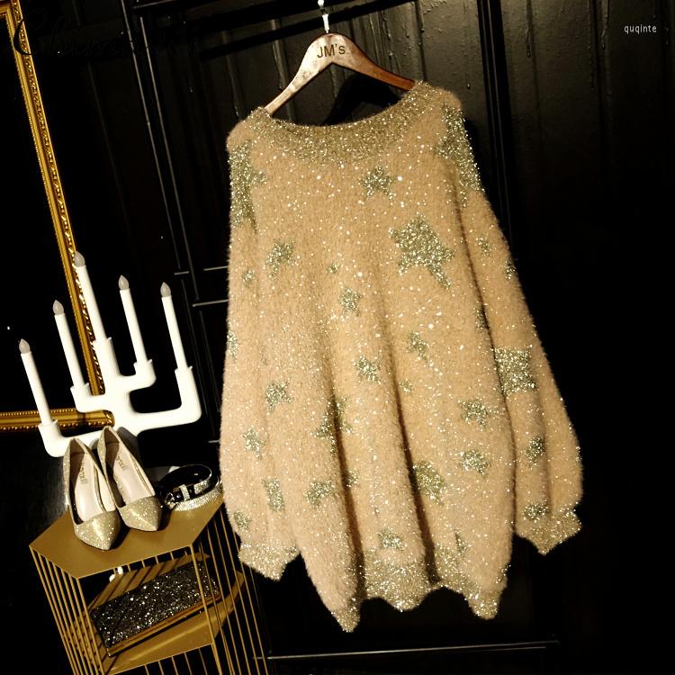 Women's Sweaters Fashion Fil-Lumiere Knitwear 2022 Spring Clothes Korean Style Loose Slimming All-Matching Elegant Stars Sweater For Women, Black
Women's Sweaters Fashion Fil-Lumiere Knitwear 2022 Spring Clothes Korean Style Loose Slimming All-Matching Elegant Stars Sweater For Women, Black