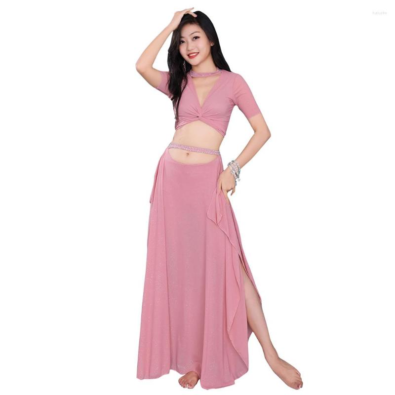 Stage Wear Belly Dance Practice Clothes 2022 Suit Summer Oriental Costume Fairy Performance Rhinestone Set, Green
Stage Wear Belly Dance Practice Clothes 2022 Suit Summer Oriental Costume Fairy Performance Rhinestone Set, Green