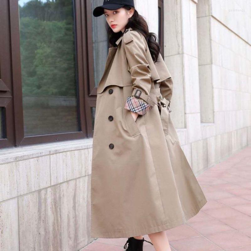 Women' Trench Coats Autumn Mid Long British Style Coat Women' Wear 2022 Small Casual Windbreaker, Black
Women' Trench Coats Autumn Mid Long British Style Coat Women' Wear 2022 Small Casual Windbreaker, Black