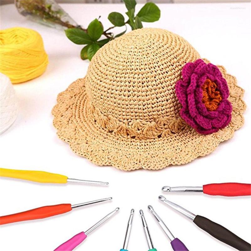 Sewing Notions 1PC Multicolor 20-10mm Aluminum Knitting Needles Soft Grip With Handle Crochet Hook Yarn Weave DIY Craft Tools
Sewing Notions 1PC Multicolor 20-10mm Aluminum Knitting Needles Soft Grip With Handle Crochet Hook Yarn Weave DIY Craft Tools