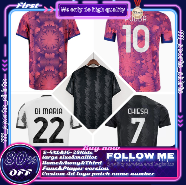 22 23 Juventus soccer jersey VLAHOVIC football shirt POGBA 2022 2023 McKENNIE DI MARIA CHIESA LOCATELLI Juve Jeserys 4XL maillot fans player men kids suit T-shirts Hi-Q, 22 23 away player ucl
22 23 Juventus soccer jersey VLAHOVIC football shirt POGBA 2022 2023 McKENNIE DI MARIA CHIESA LOCATELLI Juve Jeserys 4XL maillot fans player men kids suit T-shirts Hi-Q, 22 23 away player ucl