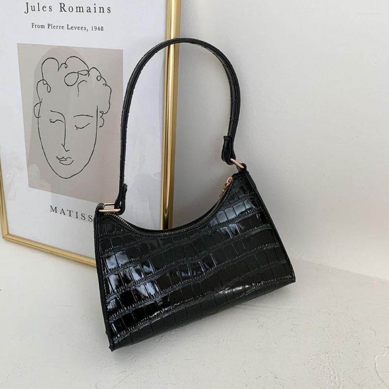 Evening Bags Simple Women's Shoulder Underarm Bag Soft PU Leather Ladies Retro Small Totes Fashion Armpit Casual Clutch Purse, Black
Evening Bags Simple Women's Shoulder Underarm Bag Soft PU Leather Ladies Retro Small Totes Fashion Armpit Casual Clutch Purse, Black