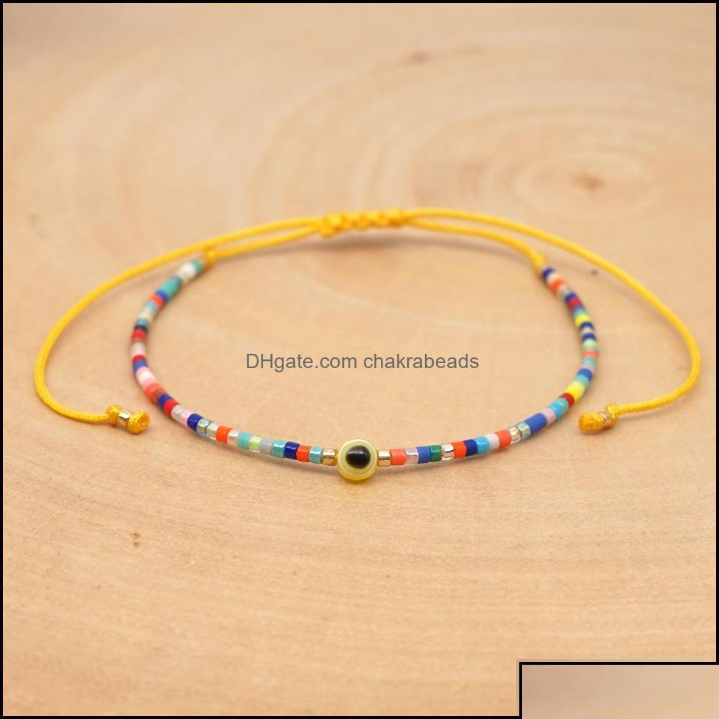 Bangle Bracelets Jewelry Latest Creative Rainbow Color Miyuki Bead Evil Eyes Colorf Cotton Rope Handmade Braided Bracel Bdehome Otgja
Bangle Bracelets Jewelry Latest Creative Rainbow Color Miyuki Bead Evil Eyes Colorf Cotton Rope Handmade Braided Bracel Bdehome Otgja