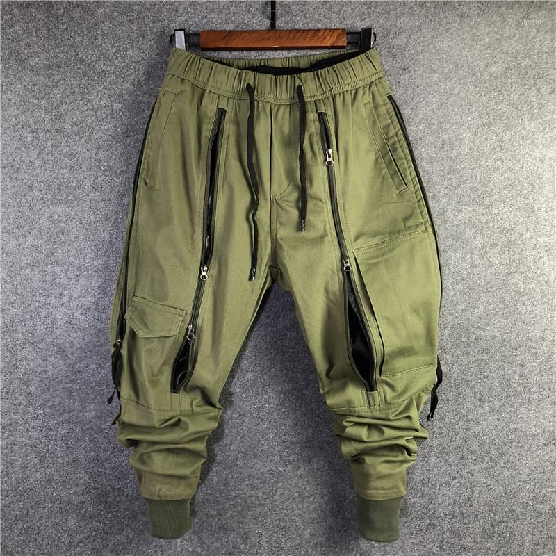 Men's Pants Vb1557 Fashion Men's 2022 Runway Luxury European Design Party Style Clothing, Black