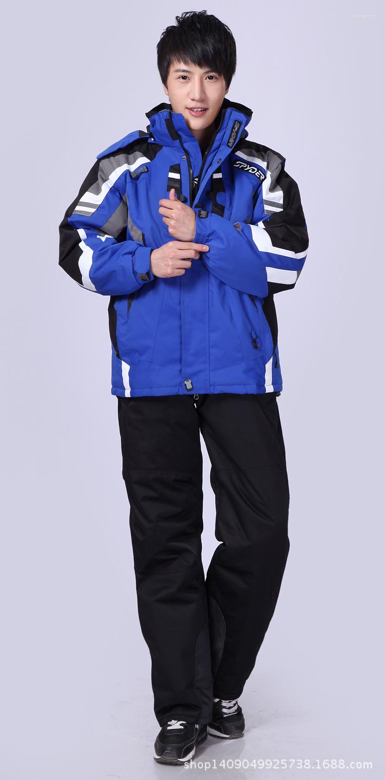 Skiing Suits Warm Snowboarding Men Winter Ski Suit Male Waterproof Breathable Snow Jacket Pant Sets Set De Snowboard, As show
Skiing Suits Warm Snowboarding Men Winter Ski Suit Male Waterproof Breathable Snow Jacket Pant Sets Set De Snowboard, As show