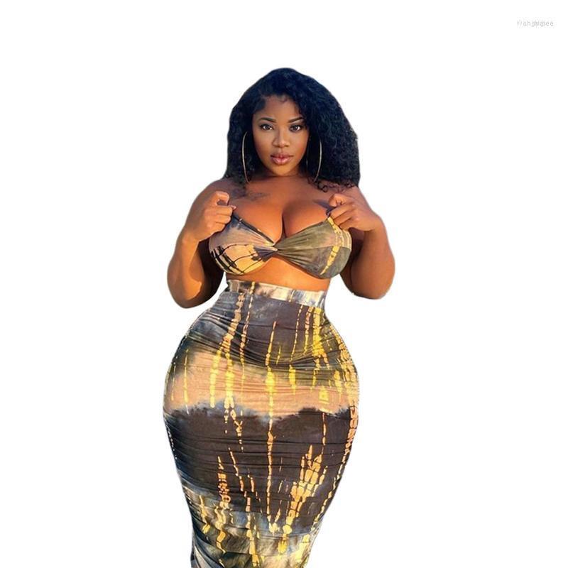 Tracksuits Women's Plus Size S-4XL Two Piece Set Women Summer 2022 Fashion Beach Club Tie Dye Tube Top And Skirt Sexy Suit Wholesale, Blue
Tracksuits Women's Plus Size S-4XL Two Piece Set Women Summer 2022 Fashion Beach Club Tie Dye Tube Top And Skirt Sexy Suit Wholesale, Blue