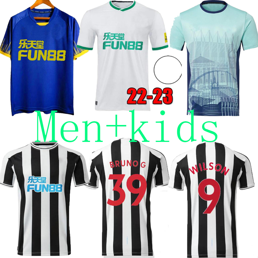 22 23 Newcastl e Soccer Jersey WILSON SAINT-MAXIMIN BRUNO G. 2022 2023 Botman Targett SHELVEY TRIPPIER nufc Football Shirt men Kids WOOD TARGETT, Brown
22 23 Newcastl e Soccer Jersey WILSON SAINT-MAXIMIN BRUNO G. 2022 2023 Botman Targett SHELVEY TRIPPIER nufc Football Shirt men Kids WOOD TARGETT, Brown
