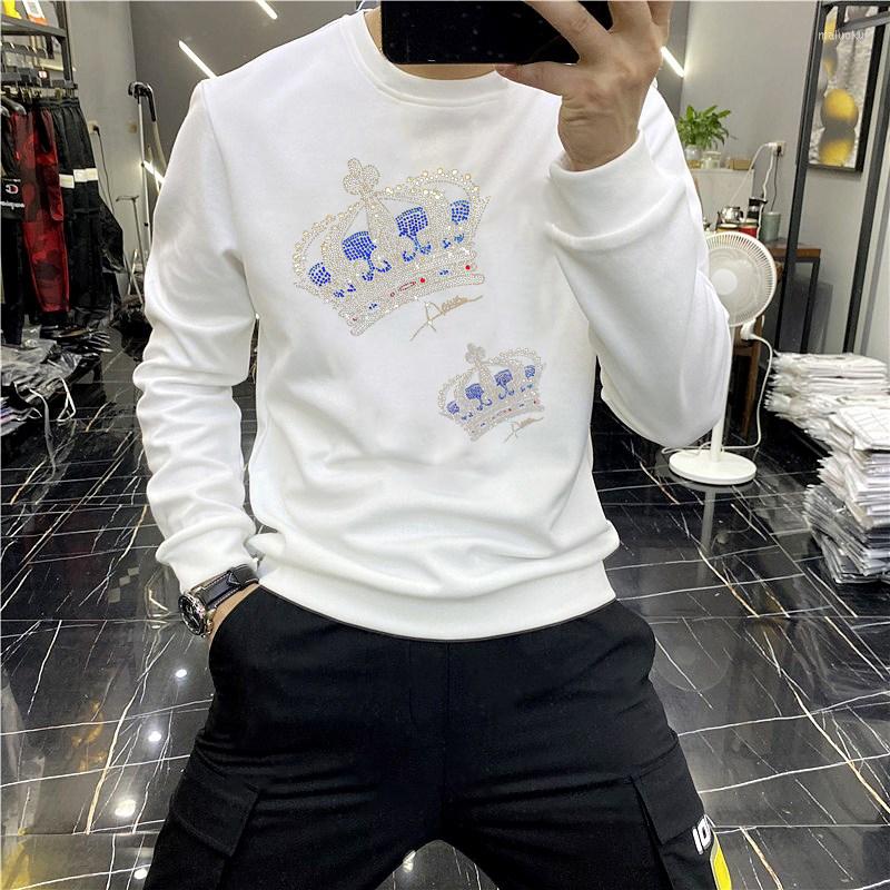 Men's Hoodies Fall/Winter Men's Hoodie Comfortable Warm Pullover Round Neck Luxury Diamond Handsome Sweatshirt Oversized, As shown asian size
Men's Hoodies Fall/Winter Men's Hoodie Comfortable Warm Pullover Round Neck Luxury Diamond Handsome Sweatshirt Oversized, As shown asian size