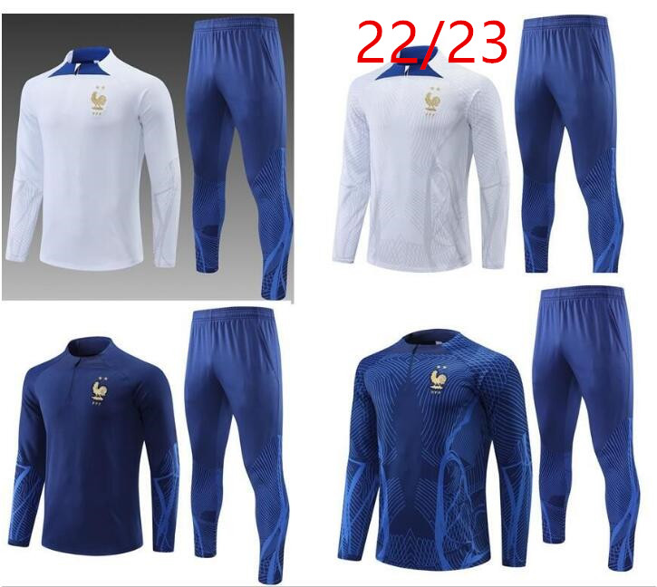 22 23 BENZEMA MBAPPE GRIEZMANN Tracksuits 2022 POGBA GIROUD KANTE Maillot de foot equipe Maillots football shirt uniforms la kids kit, Ivory
22 23 BENZEMA MBAPPE GRIEZMANN Tracksuits 2022 POGBA GIROUD KANTE Maillot de foot equipe Maillots football shirt uniforms la kids kit, Ivory