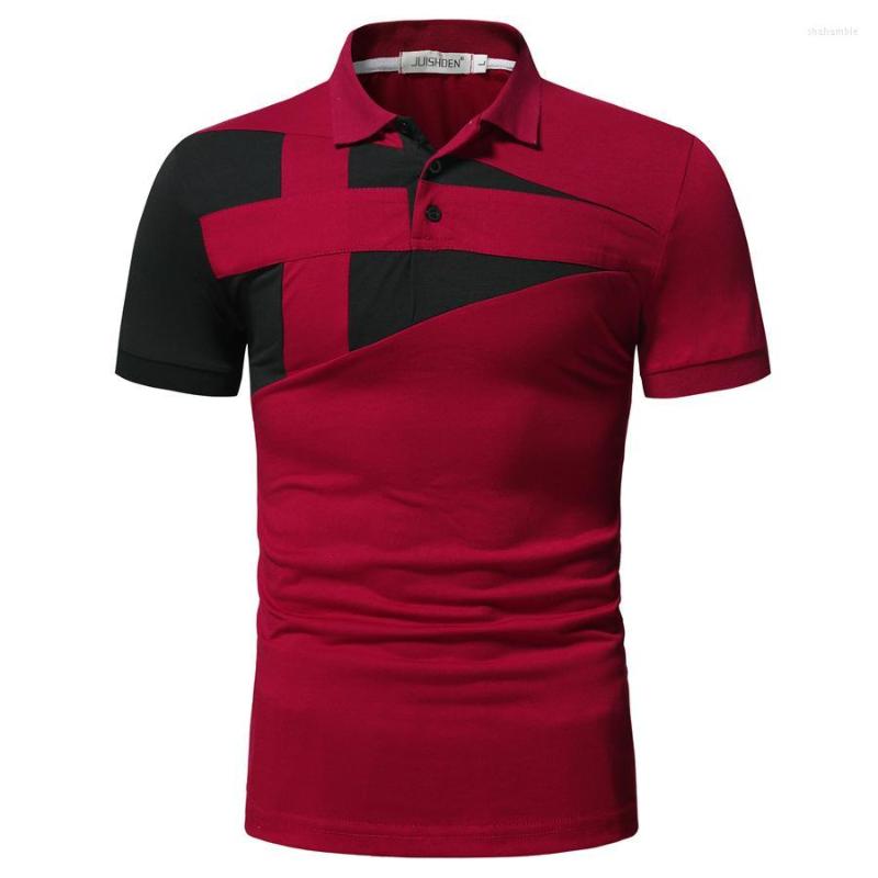 Men's Polos 2022 Summer Men's Short Sleeved Polo Shirt Korean Youth Fashion Casual Color Matching T-shirt, Beige
Men's Polos 2022 Summer Men's Short Sleeved Polo Shirt Korean Youth Fashion Casual Color Matching T-shirt, Beige
