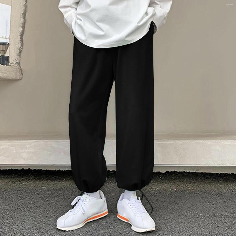 Men's Pants Men's Autumn&Winter Wide Leg Solid Color Casual Cropped Loose Streetwear Trousers Lace-up Sports Jogging Sweatpants, Black
Men's Pants Men's Autumn&Winter Wide Leg Solid Color Casual Cropped Loose Streetwear Trousers Lace-up Sports Jogging Sweatpants, Black
