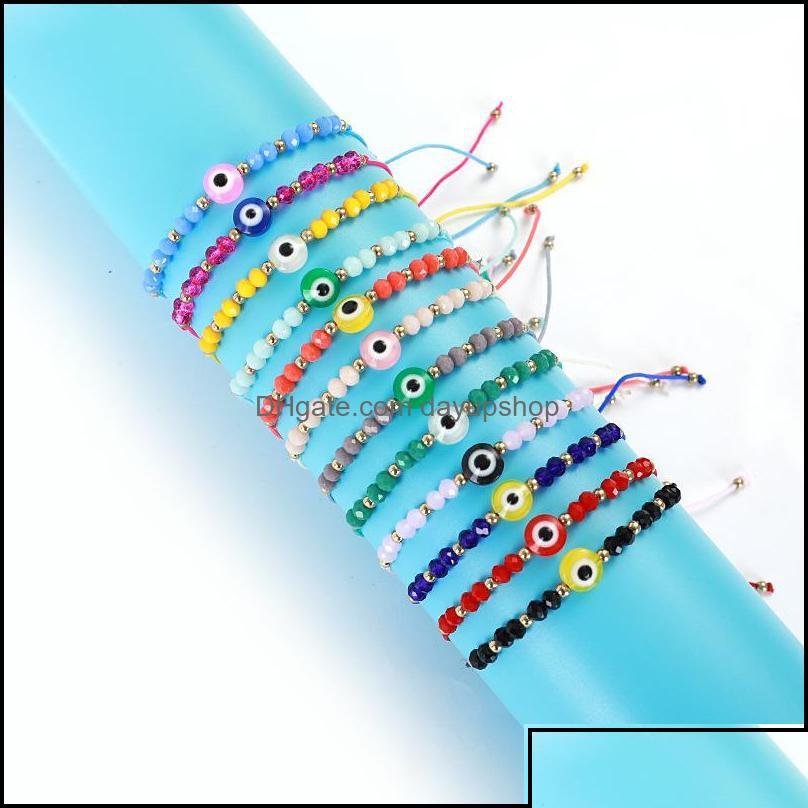 Charm Bracelets 12Pc/Pack Summer Candy Color Evil Eye Bracelet Glass Crystal Seed Bead Friendship Jewelry Love Bdehome Otokp
Charm Bracelets 12Pc/Pack Summer Candy Color Evil Eye Bracelet Glass Crystal Seed Bead Friendship Jewelry Love Bdehome Otokp
