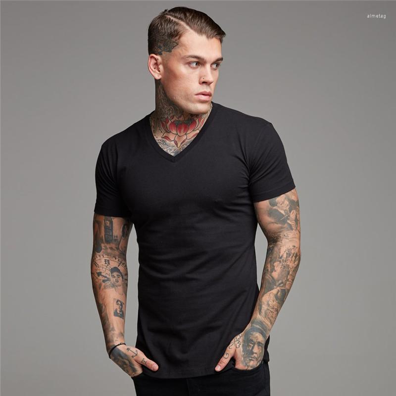 Men's T Shirts Summer V-neck Fashion Cotton Shirt Men Causal Basic Stylish Solid Slim Fit T-shirt Male High Quality Gym Clothing Sports Tees, Army green
Men's T Shirts Summer V-neck Fashion Cotton Shirt Men Causal Basic Stylish Solid Slim Fit T-shirt Male High Quality Gym Clothing Sports Tees, Army green