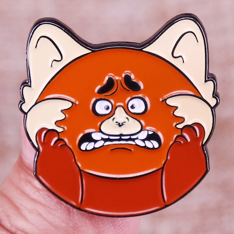 Turning Red brooch Animated Film Youth Metamorphosis Brooch Metal Badge Accessory Gift pin badges Anime brooches, As picture
Turning Red brooch Animated Film Youth Metamorphosis Brooch Metal Badge Accessory Gift pin badges Anime brooches, As picture