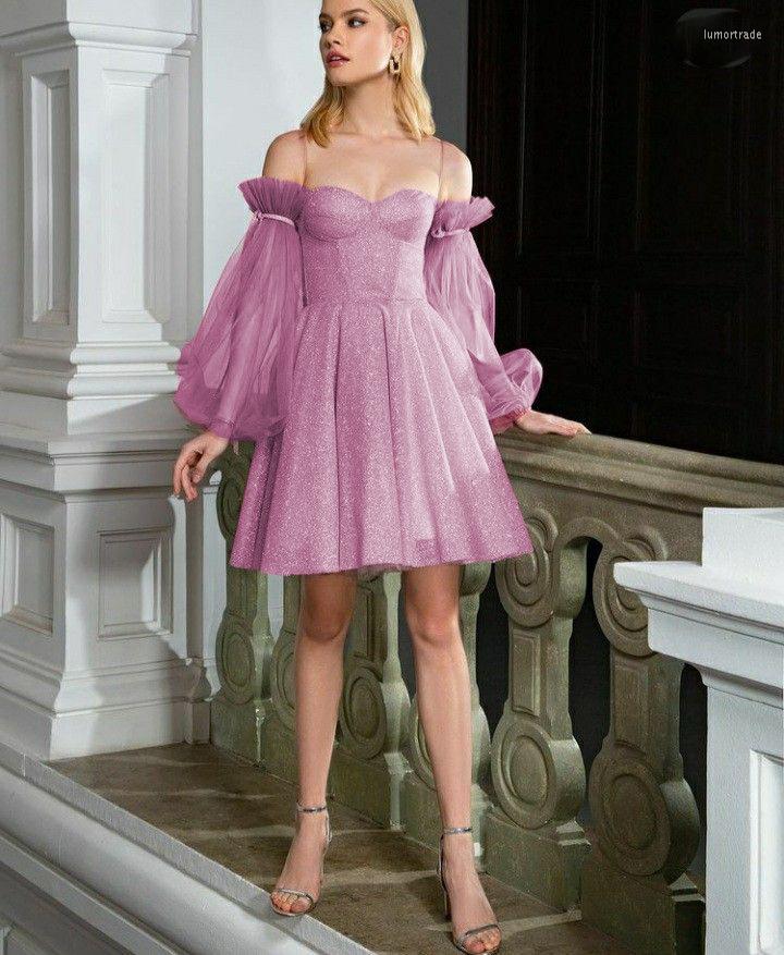 Casual Dresses RMSFE 2022 Women' Long Sleeve One Line Collar Fashion Sexy Swing Skirt Mini Breast Wrapped Princess Dress, Purple
Casual Dresses RMSFE 2022 Women' Long Sleeve One Line Collar Fashion Sexy Swing Skirt Mini Breast Wrapped Princess Dress, Purple