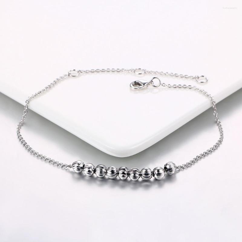 Anklets ZHOUYANG Top Quality ZYA027 Ripple Small Beads Silver Color Jewelry Austrian Crystals
Anklets ZHOUYANG Top Quality ZYA027 Ripple Small Beads Silver Color Jewelry Austrian Crystals