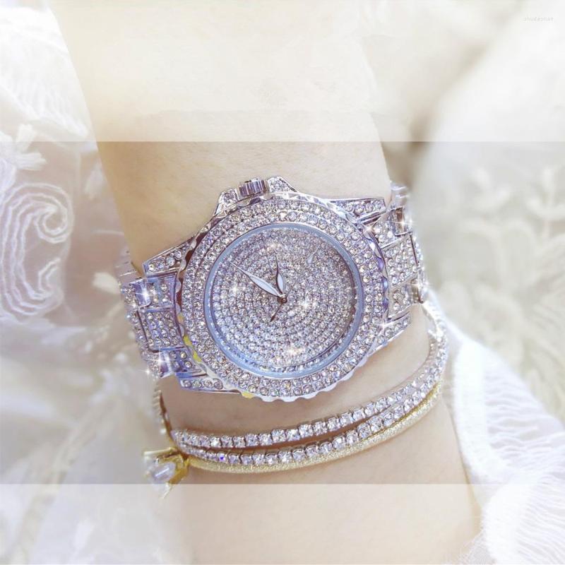 Wristwatches Women Watches Fashion Diamond Dress Watch Gold Bracelet Luxury Elegant Waterproof Ladies Clock Relogio Feminino
Wristwatches Women Watches Fashion Diamond Dress Watch Gold Bracelet Luxury Elegant Waterproof Ladies Clock Relogio Feminino