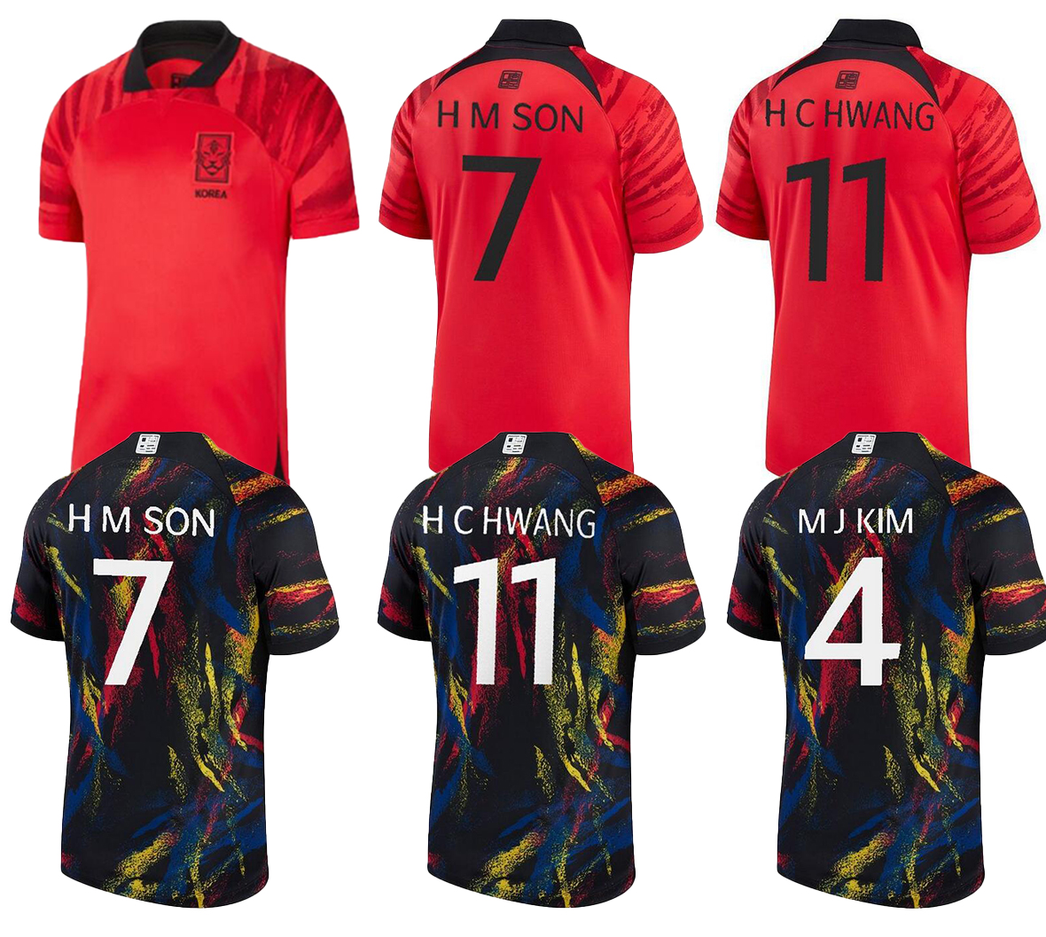 Korea J S LEE 10 22-23 soccer jerseys customized home thai quality yakuda U J HWANG 11 INBUM 6 H M SON 7, 22-23 home
Korea J S LEE 10 22-23 soccer jerseys customized home thai quality yakuda U J HWANG 11 INBUM 6 H M SON 7, 22-23 home