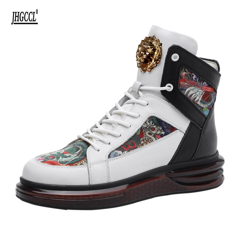 New men's shoes sports fashionable warm high top shoes Korean edition trend youth lace-up board shoe cowboy boots A5, Style1
New men's shoes sports fashionable warm high top shoes Korean edition trend youth lace-up board shoe cowboy boots A5, Style1