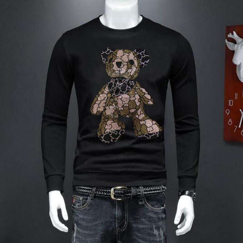 Popular Sweatshirts Bear Diamond Design Men's Hoodies Round Neck Warm Unisex Couple's Sweater 2022 New Winter Pullover Casual Youth Male Clothing M-4XL, As shown
Popular Sweatshirts Bear Diamond Design Men's Hoodies Round Neck Warm Unisex Couple's Sweater 2022 New Winter Pullover Casual Youth Male Clothing M-4XL, As shown