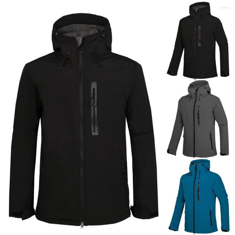 Outdoor Jackets Men Fleece Softshell Hiking Autumn Winter Thermal Windbreaker Coat Skiing Snowboard Waterproof, Black 
Outdoor Jackets Men Fleece Softshell Hiking Autumn Winter Thermal Windbreaker Coat Skiing Snowboard Waterproof, Black