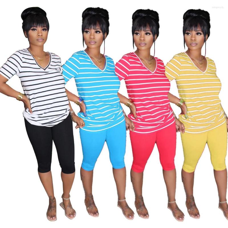 Women' Tracksuits Color Striped T-shirt Stitching Solid Pants Suit 2022 Women' Casual Fashion Pajamas Summer Cool Streetwear, Blue
Women' Tracksuits Color Striped T-shirt Stitching Solid Pants Suit 2022 Women' Casual Fashion Pajamas Summer Cool Streetwear, Blue