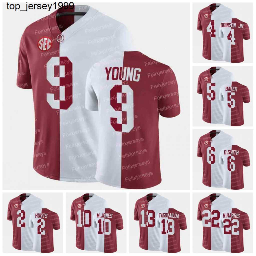 Bryce Young Alabama Crimson Tide Split NCAA College Football Jersey Jameson Williams Brian Robinson Jr Tua Tagovailoa Mac Jones Jalen Hurts, Youth s-xl
Bryce Young Alabama Crimson Tide Split NCAA College Football Jersey Jameson Williams Brian Robinson Jr Tua Tagovailoa Mac Jones Jalen Hurts, Youth s-xl