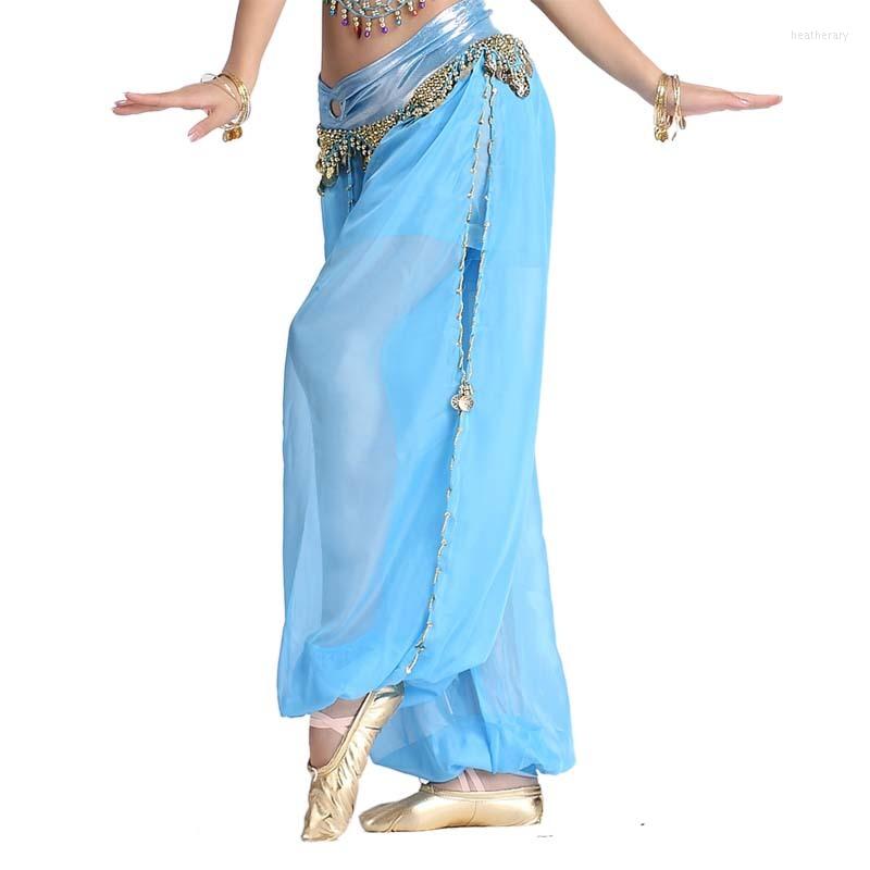 Stage Wear Women Belly Dance Chiffon Pants Dancing Ring Hanging Coins With Inner Liner Beam Feet Bloomers Christmas Costume, Black
Stage Wear Women Belly Dance Chiffon Pants Dancing Ring Hanging Coins With Inner Liner Beam Feet Bloomers Christmas Costume, Black
