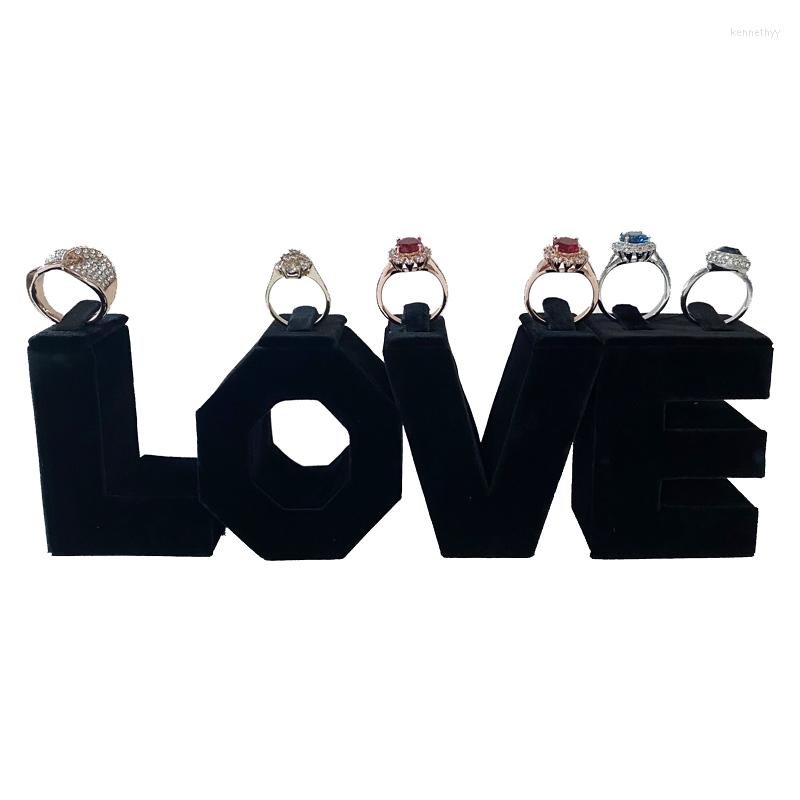 Jewelry Pouches Creative Fashion Love Black Velvet Ring Display Seat Couple Rack Counter Window
Jewelry Pouches Creative Fashion Love Black Velvet Ring Display Seat Couple Rack Counter Window