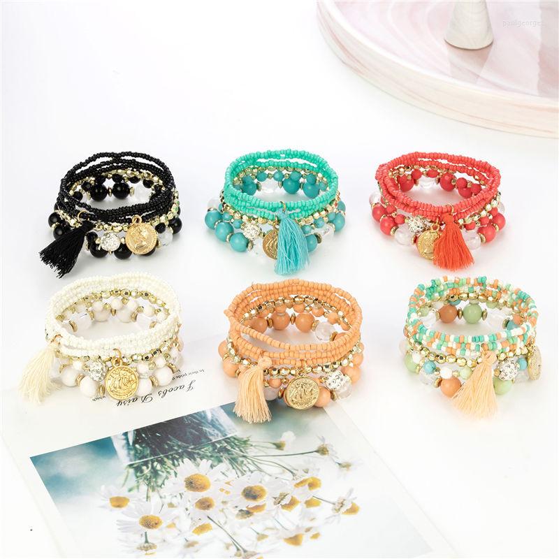 Strand 2022 Trend Coin Multilayer Rice Bead Bracelet For Women Multicolor Tassel Bangle Delicate Vintage Jewelry Gifts
Strand 2022 Trend Coin Multilayer Rice Bead Bracelet For Women Multicolor Tassel Bangle Delicate Vintage Jewelry Gifts